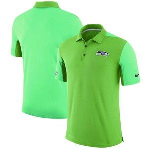 Seattle Seahawks Men's Nike Sideline Team Issue Logo Performance Polo